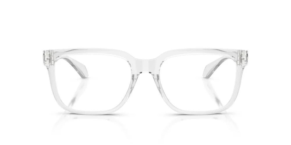 Versace VE3377U 5510 Eyeglasses 53mm Light Grey Transparent / Clear Demo Lens