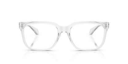 Versace VE3377U 5510 Eyeglasses 53mm Light Grey Transparent / Clear Demo Lens