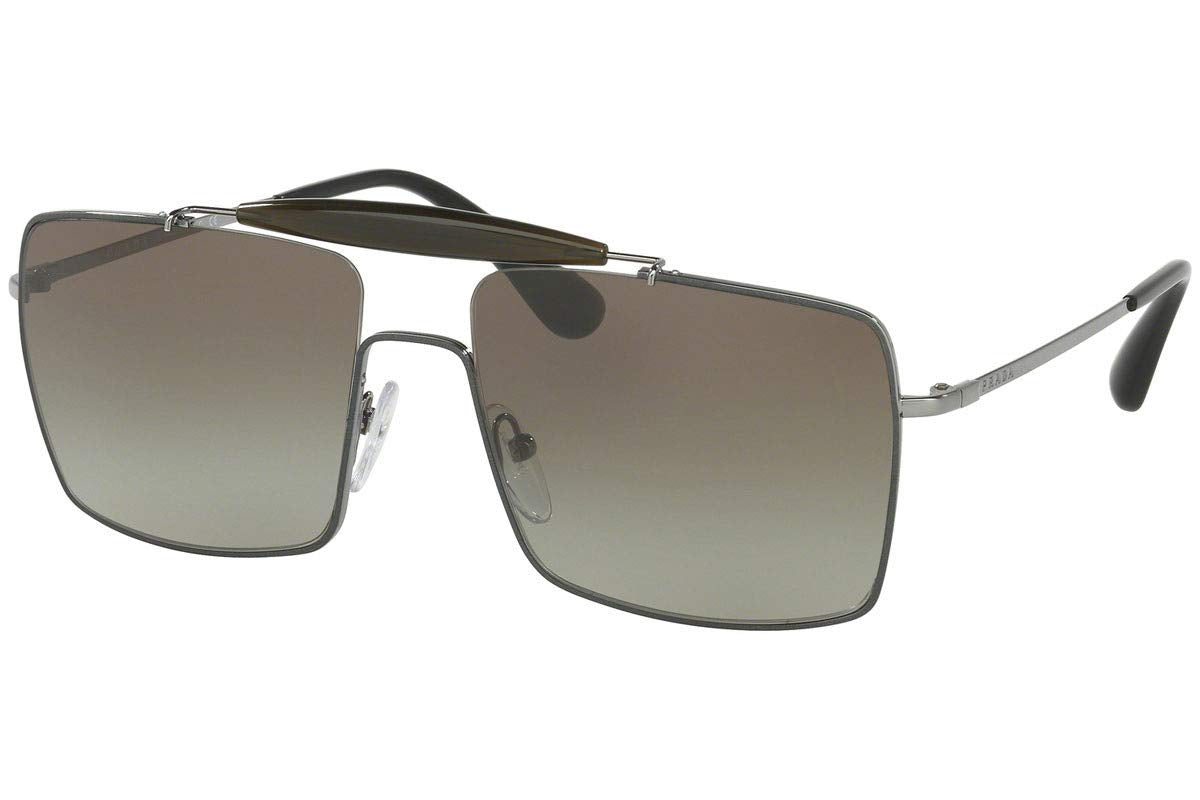 Prada Sunglasses PR57SS UFT5O2 58mm Grey / Brown Gradient Lens