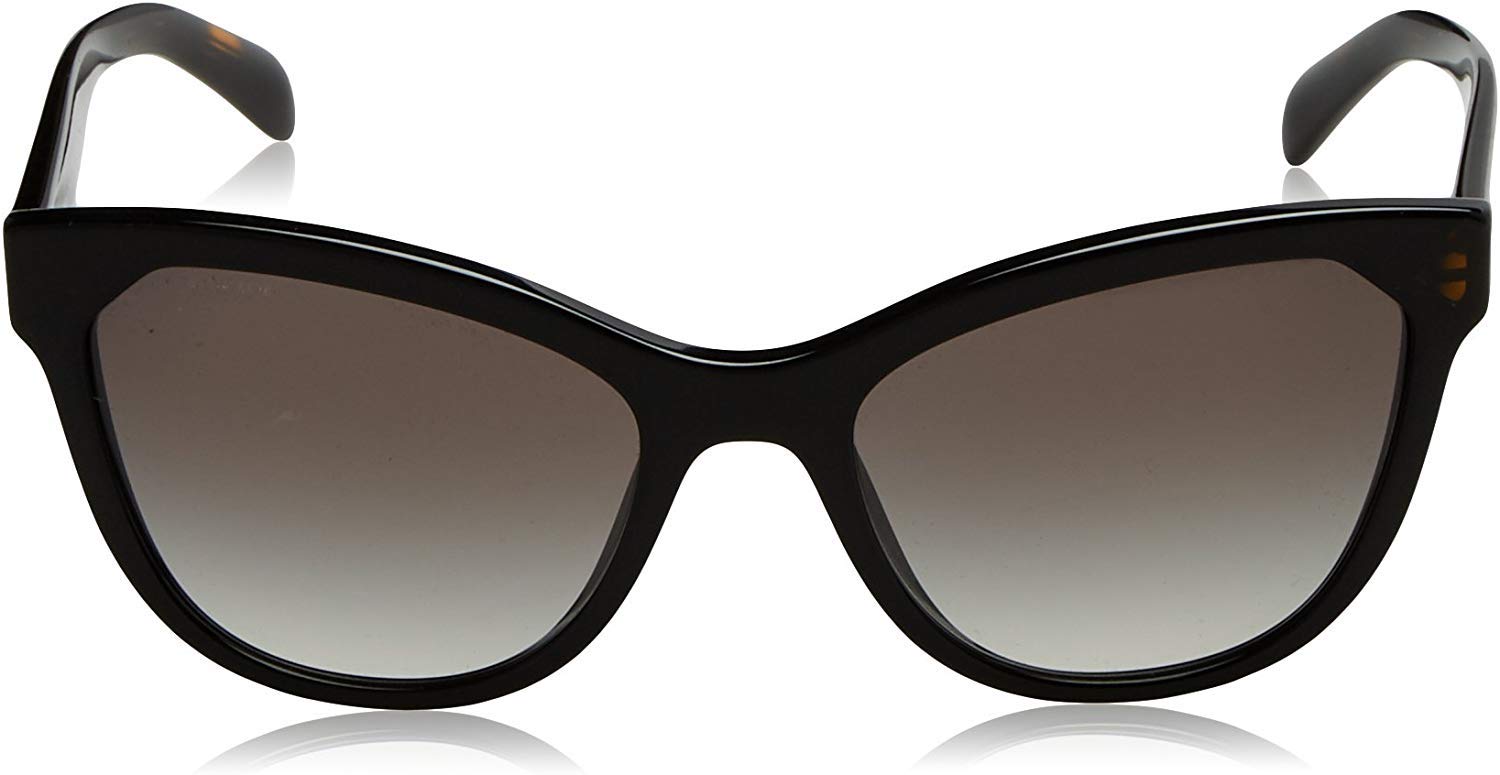 Prada Sunglasses PR21SS 1AB0A7 56mm Black / Grey Gradient Lens