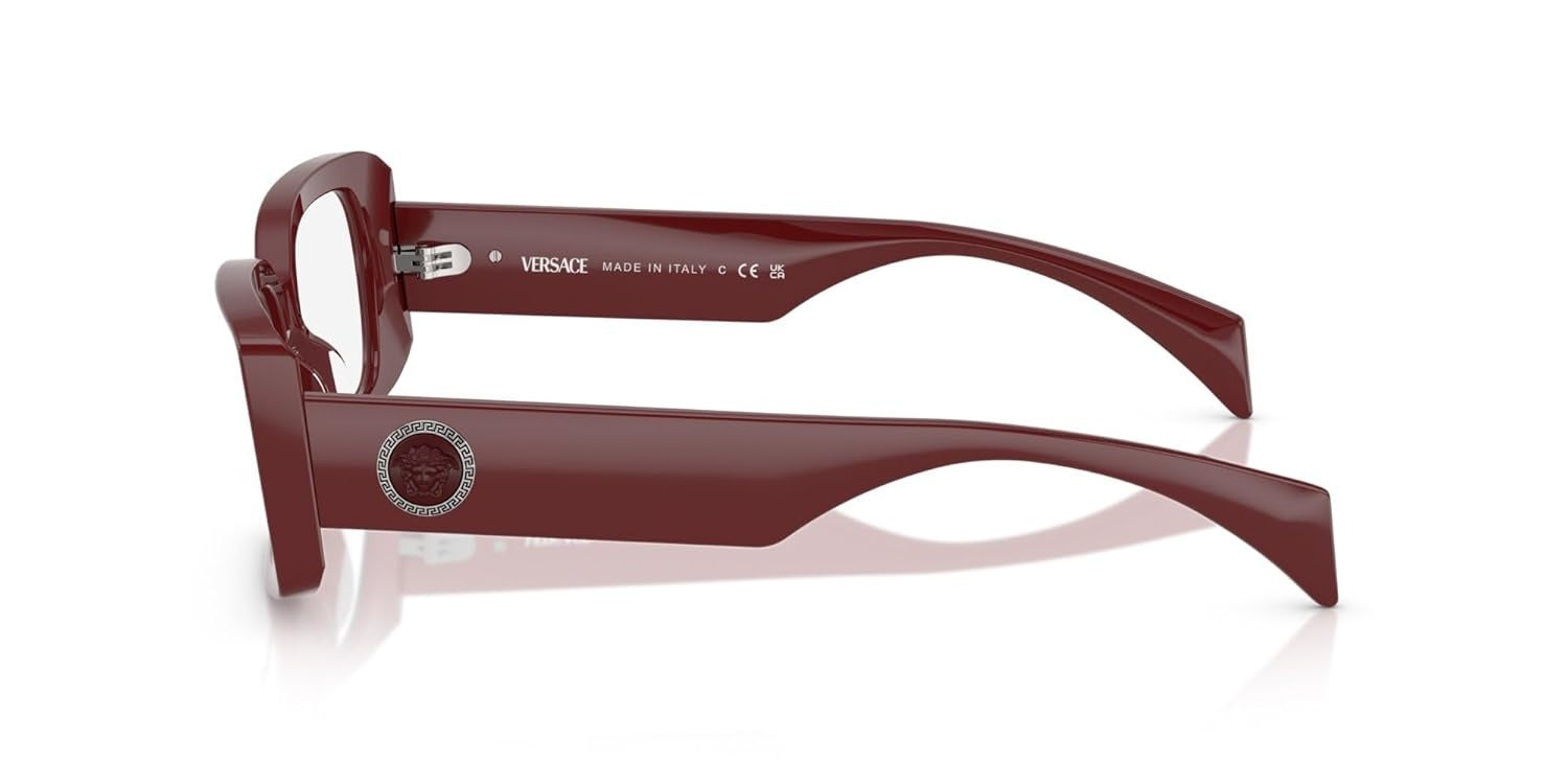 Versace Eyeglasses VE3362U 5487 53mm Bordeaux / Demo Lens