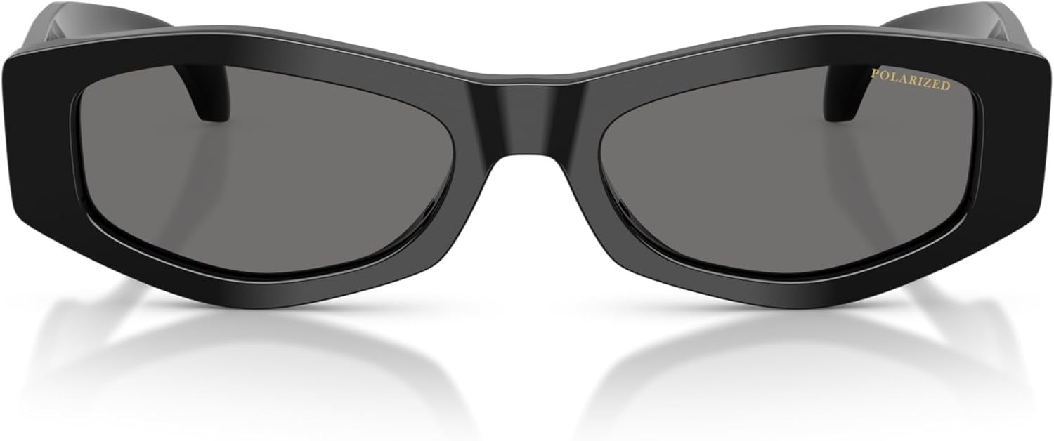 Versace Sunglasses VE4487 GB1/81 54mm Black / Dark Grey Polarized Lens