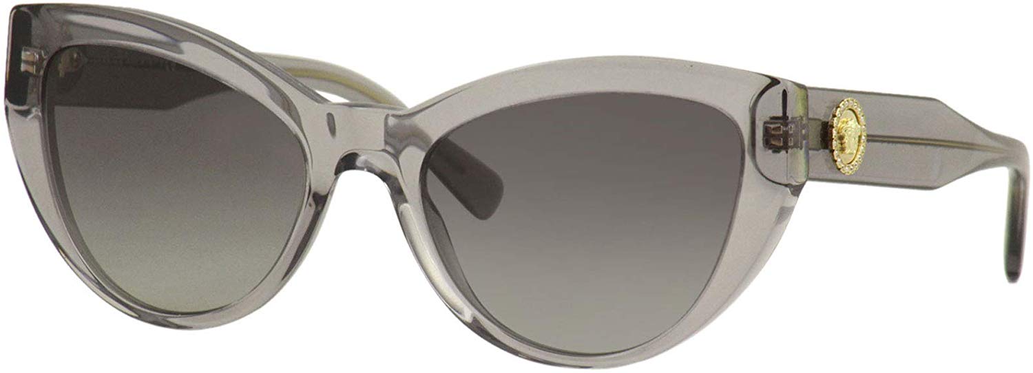 Versace Sunglasses VE4381B 593/11 53mm Transparent Grey / Grey Gradient
