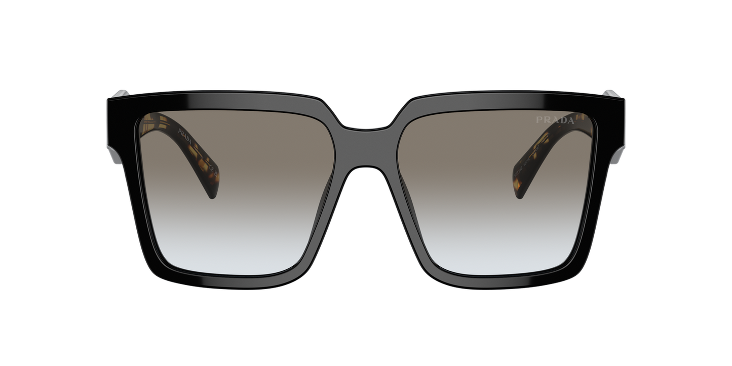 Prada Sunglasses PR24ZS 1AB0A7 56mm Black / Grey Gradient Lens