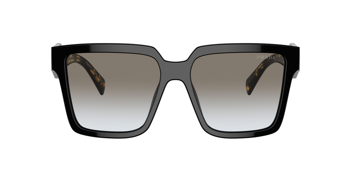 Prada Sunglasses PR24ZS 1AB0A7 56mm Black / Grey Gradient Lens