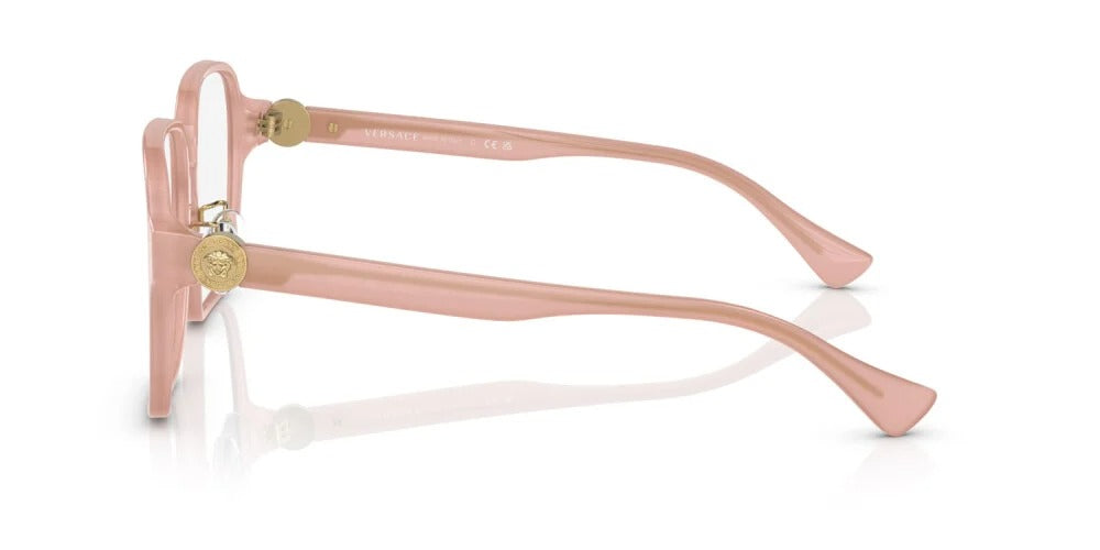 Versace VE3333D 5394 Eyeglasses 56mm Opal Pink / Clear Demo Lens