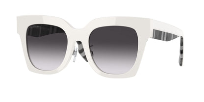 Burberry Kitty Sunglasses BE4364 39958G 49mm White / Dark Grey Gradient Lens