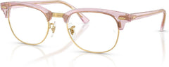 Ray-Ban RX5154 8292 Clubmaster Eyeglasses 53mm Photo Waves Purple / Clear Demo