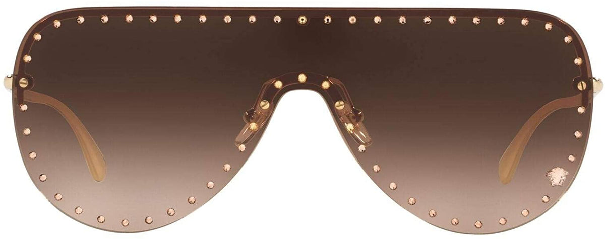 Versace Sunglasses VE2230B 125213 45mm Pale Gold / Brown Gradient Lens