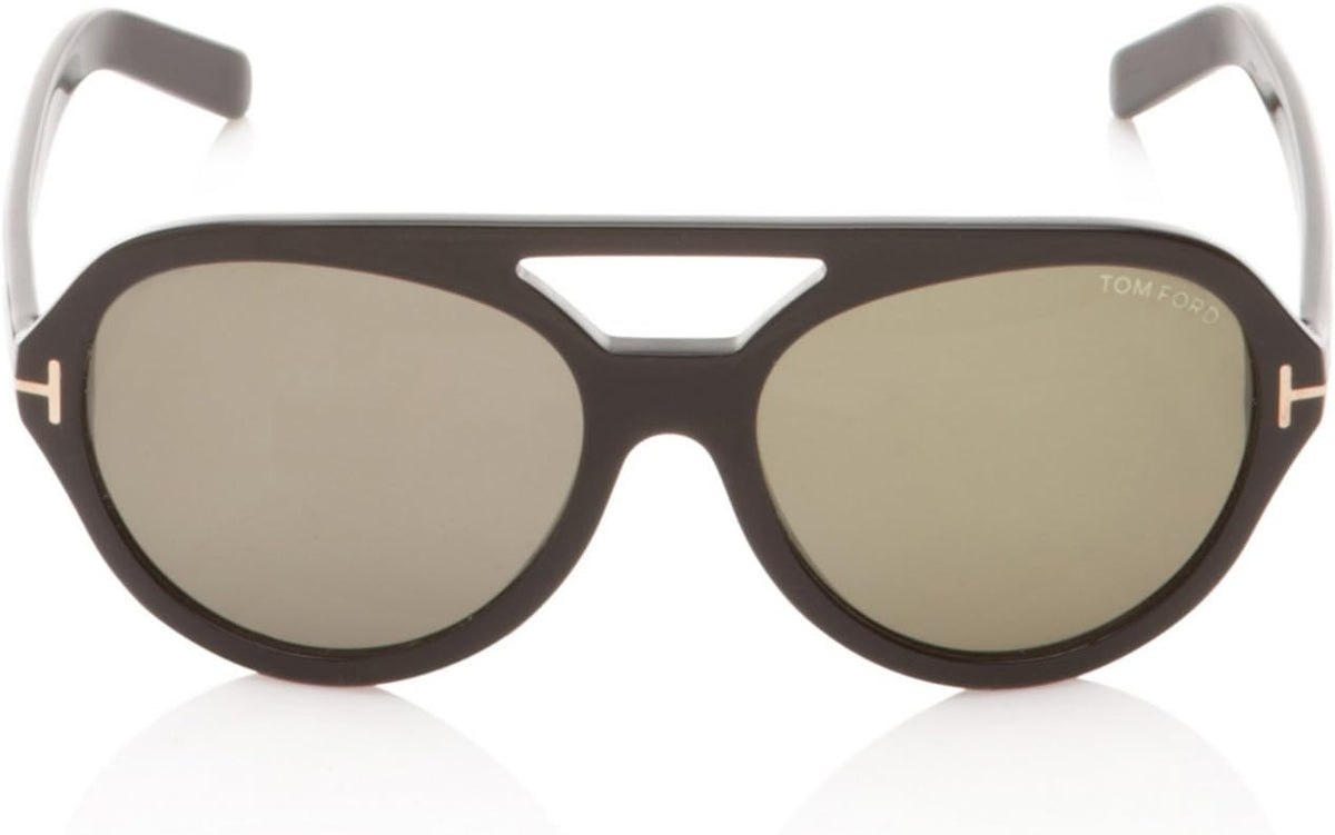 Tom Ford Henri Sunglasses TF0141 01N 57mm Black / Green Lens (VINTAGE)