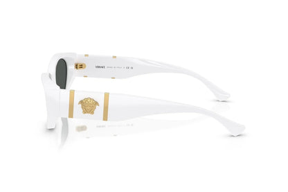 Versace Sunglasses VE4454 314/87 55mm White / Dark Grey Lens