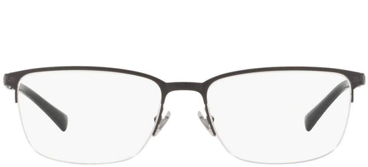 Versace Eyeglasses VE1263 1009 55mm Matte Black / Demo Lens