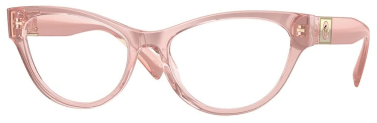 Versace Eyeglasses VE3296 5322 54mm Transparent Pink / Demo Lens