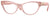 Versace Eyeglasses VE3296 5322 54mm Transparent Pink / Demo Lens