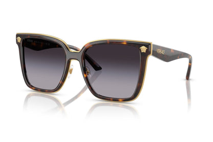 Versace Sunglasses VE2278D 1088G 58mm Havana / Grey Gradient Lens