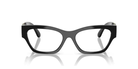 Versace Eyeglasses VE3367U GB1 54mm Black / Demo Lens