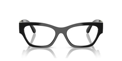 Versace Eyeglasses VE3367U GB1 54mm Black / Demo Lens