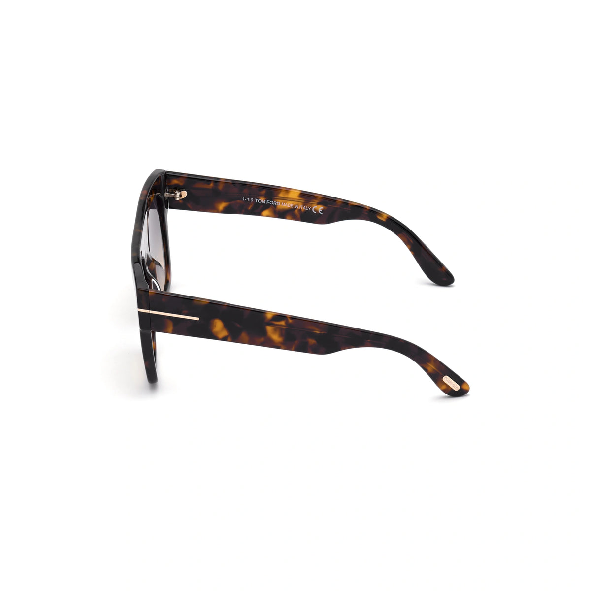 Tom Ford Sunglasses FT847S 52B 52mm Dark Havana / Gradient Smoke Lens