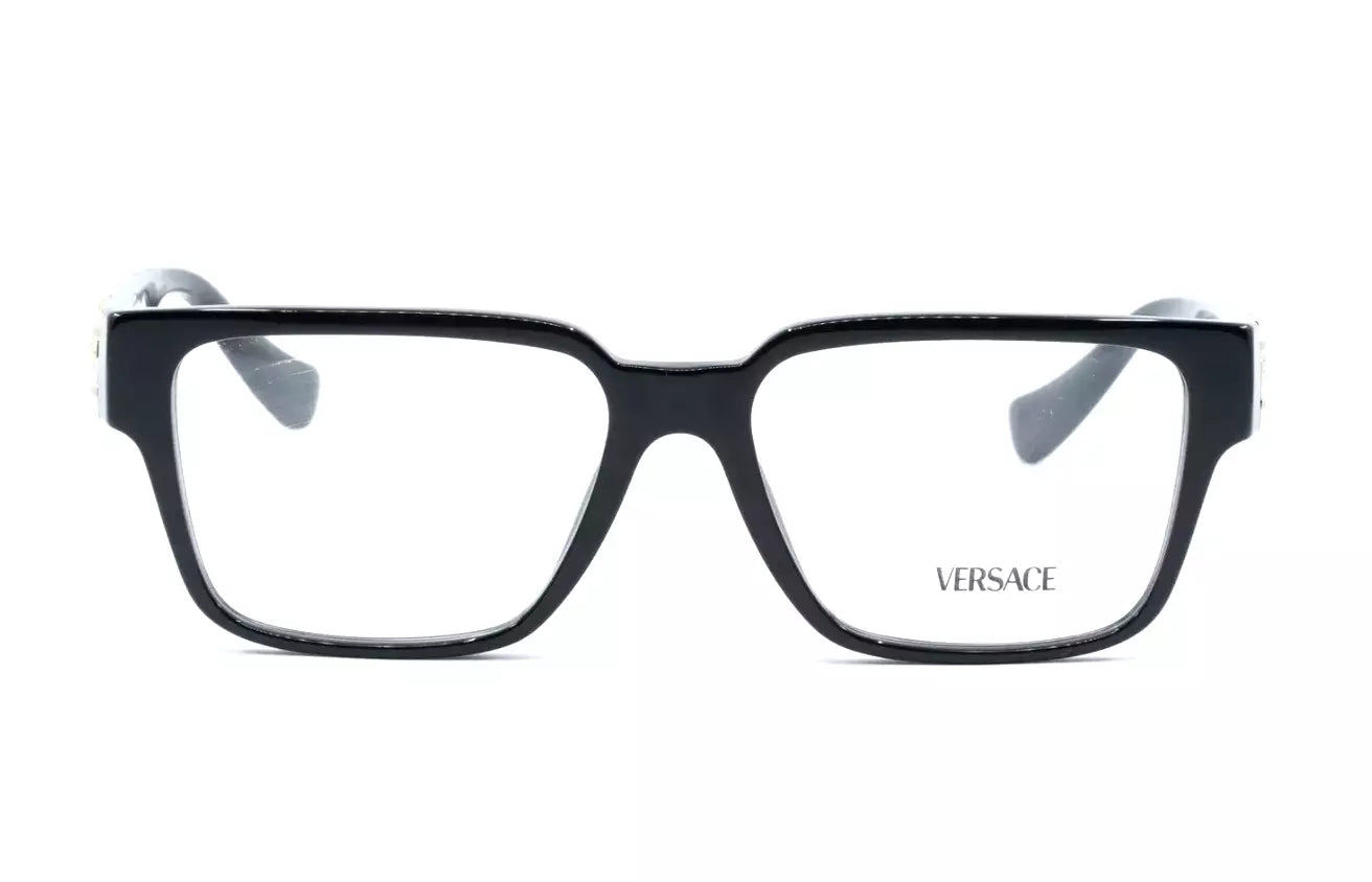 Versace Eyeglasses VE3346 GB1 55mm Black / Demo Lens