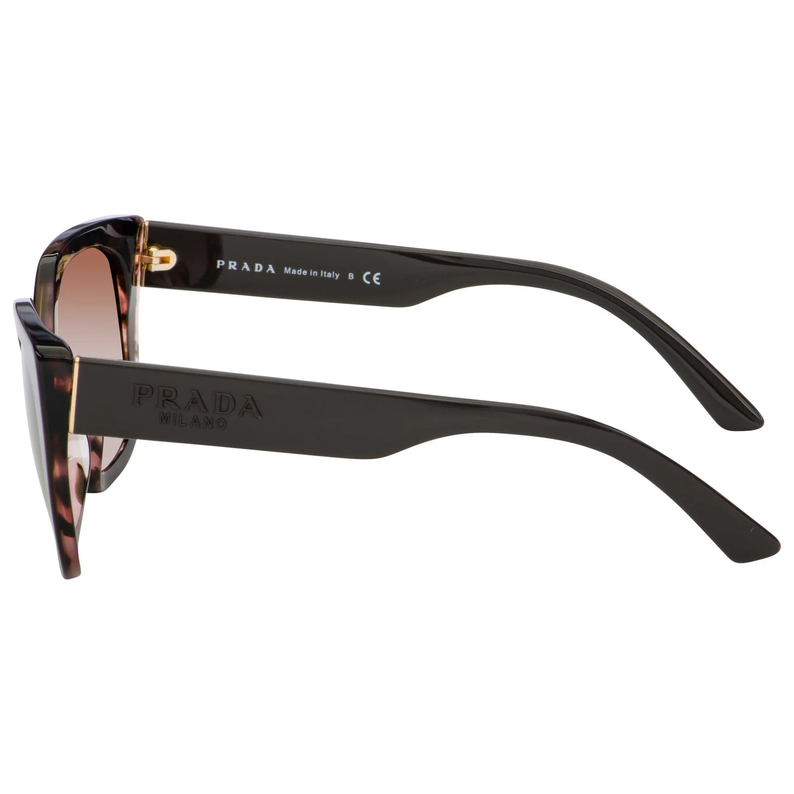 Prada Sunglasses PR24XS ROL0A6 52mm Brown Spotted Pink / Brown Gradient Lens