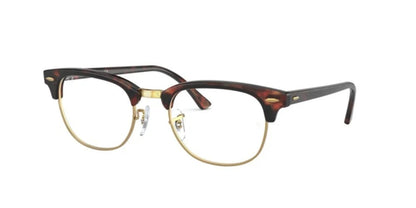 Ray-Ban RX5154 8294 Eyeglasses 51mm Photo Waves Brown / Clear Demo Lens