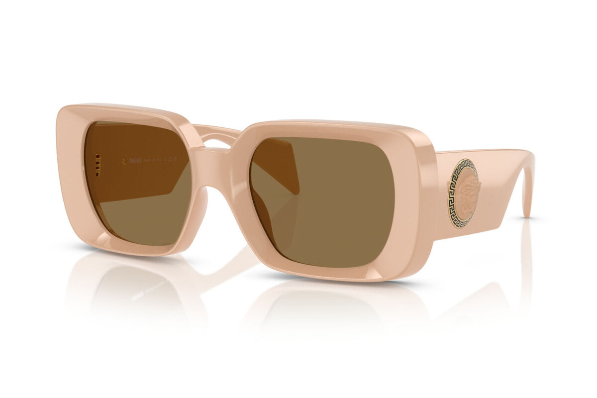 Versace Sunglasses VE4473U 548973 54mm Beige / Dark Brown Lens