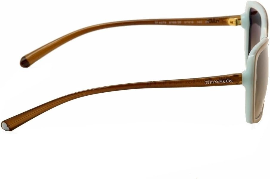 Tiffany & Co VINTAGE Sunglasses TF4079 81683B 57mm Brown Blue / Brown Lens