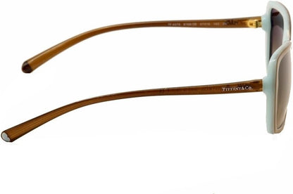 Tiffany & Co VINTAGE Sunglasses TF4079 81683B 57mm Brown Blue / Brown Lens