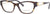 Versace Eyeglasses VE3288 108 52mm Havana / Demo Lens