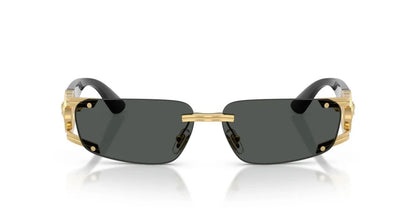 Versace Sunglasses VE2291 1002/87 59mm Gold Black / Dark Grey Lens