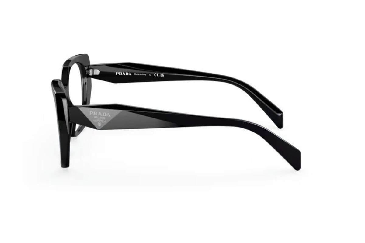 Prada Eyeglasses PR 18WV 1AB 1O1 54mm Black / Demo Lens