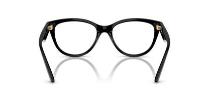 Versace VE3365U GB1 Eyeglasses 52mm Black / Clear Demo Lens