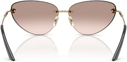 Versace Sunglasses VE2281 10028Z 64mm Gold / Light Brown Silver Mirror Lens