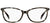 Jimmy Choo Eyeglasses JC282G R8M00 53mm Azure Havana / Demo Lens