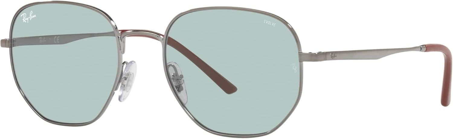 Ray-Ban RB3682 9926Q5 Sunglasses 51mm Gunmetal / Light Blue Photochromic Lens