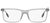 Burberry Eyeglasses BE2339 3028 53mm Grey / Demo Lens