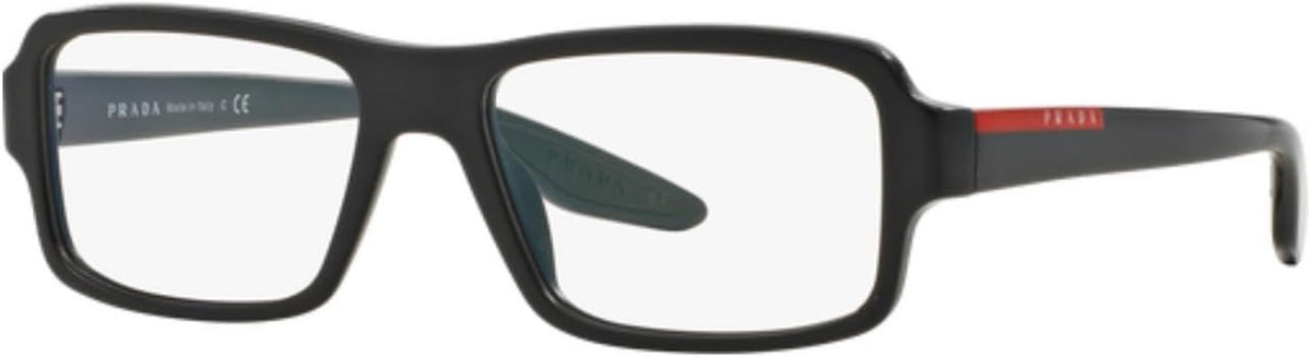Prada Sport PS01GVF UB41O1 Eyeglasses 53mm Matte Grey / Demo Lens