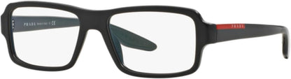Prada Sport PS01GVF UB41O1 Eyeglasses 53mm Matte Grey / Demo Lens