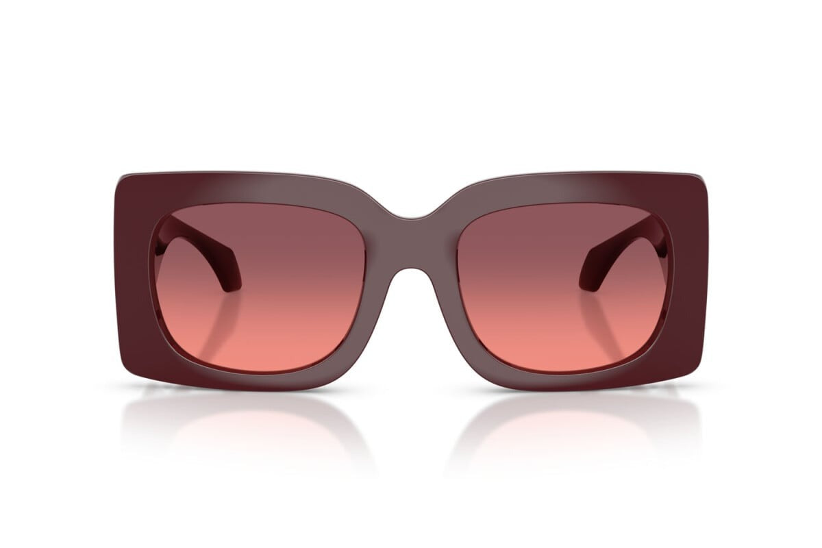 Versace Sunglasses VE4496U 551520 54mm Burgundy / Pink Gradient Violet Lens