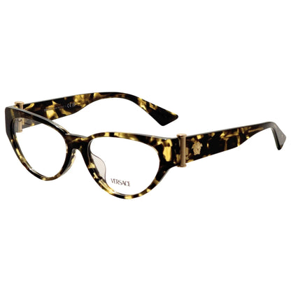 Versace Eyeglasses VE3366F 5428 55mm Brown Yellow Havana / Demo Lens