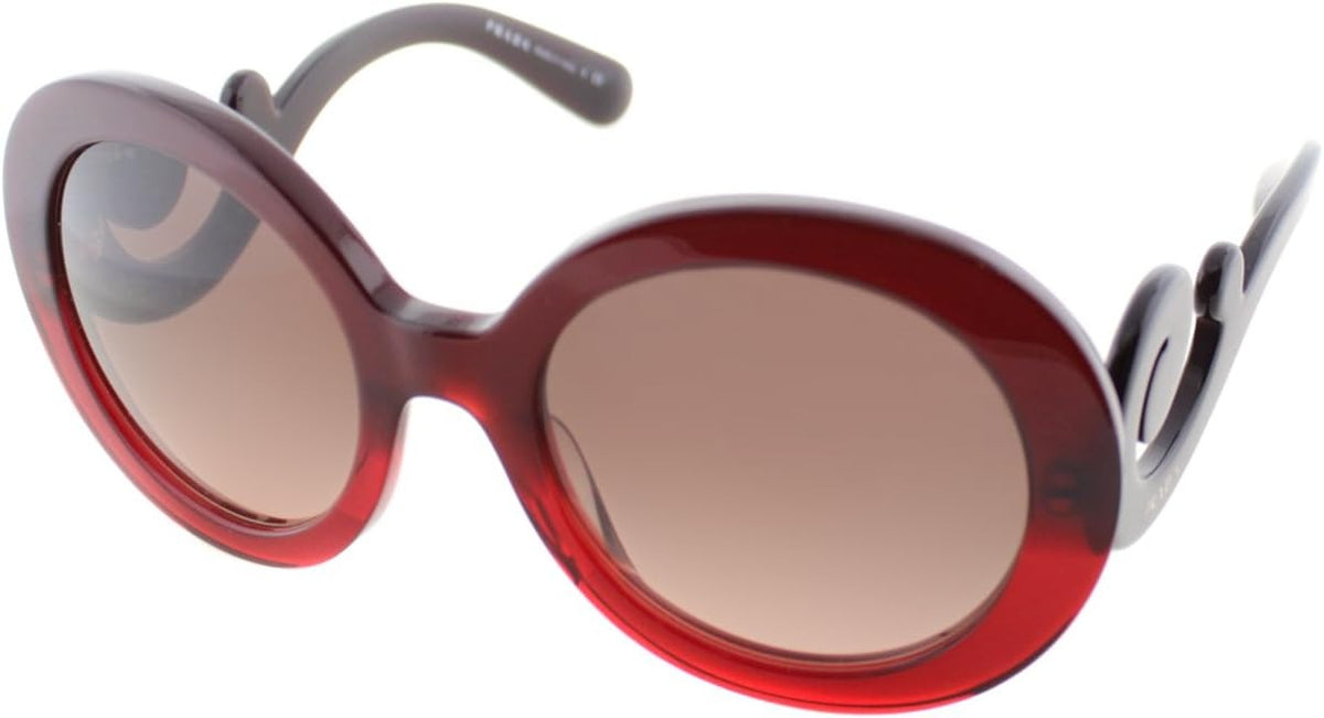 Prada Sunglasses PR27NS MAX0A5 55mm Red / Brown Gradient Lens