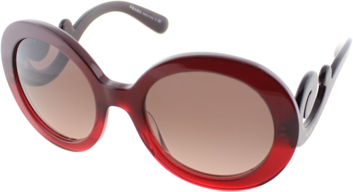 Prada Sunglasses PR27NS MAX0A5 55mm Red / Brown Gradient Lens