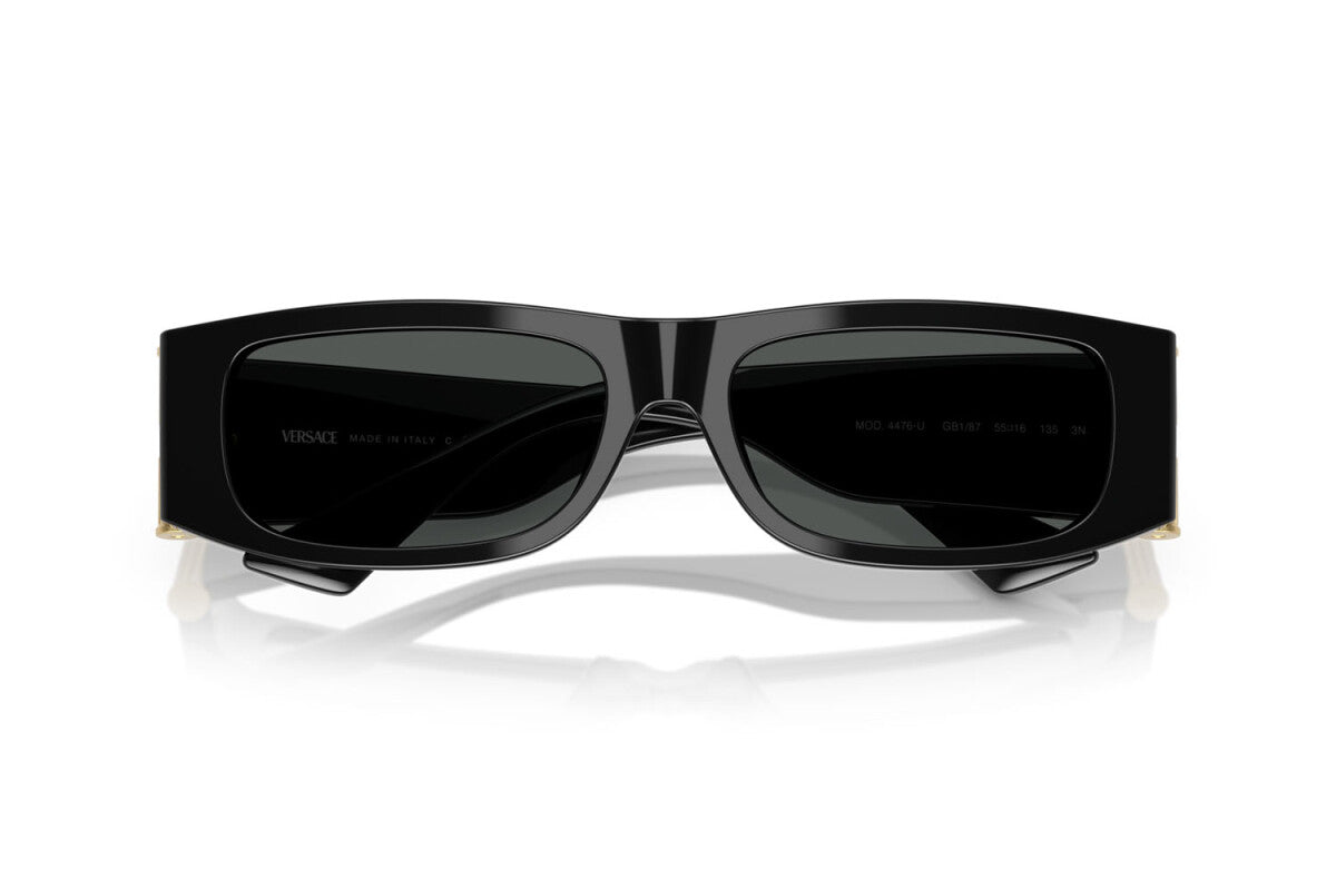 Versace Sunglasses VE4476U GB187 55mm Black / Dark Grey Lens