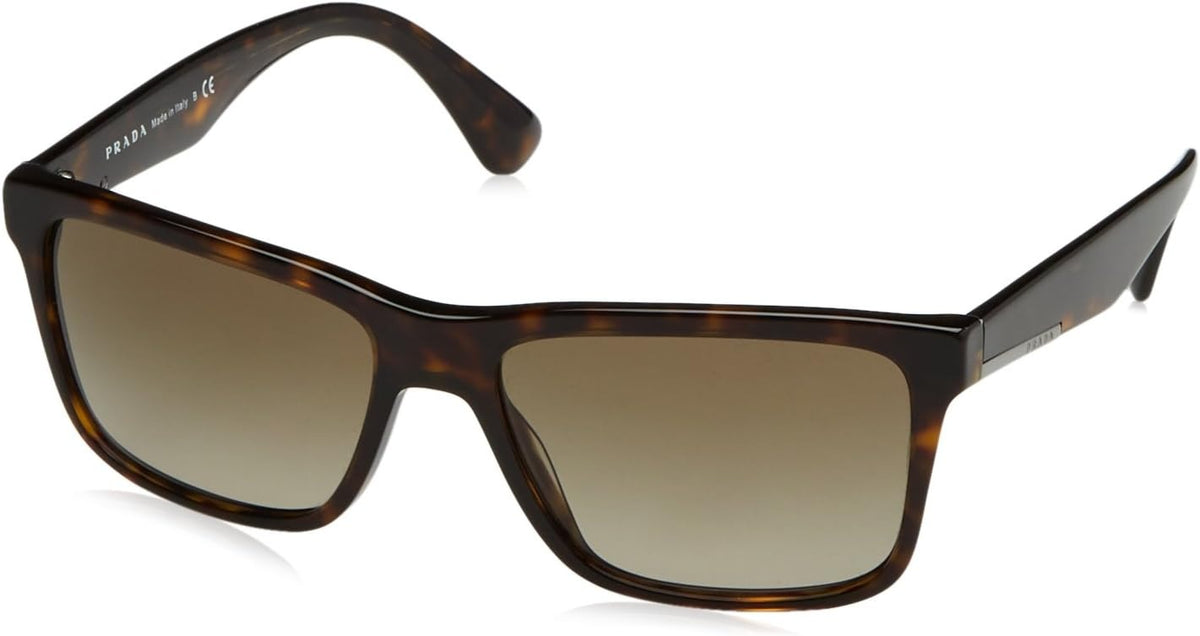 Prada PR19SS 1AB0A7 Sunglasses 59mm Havana / Brown Gradient Lens