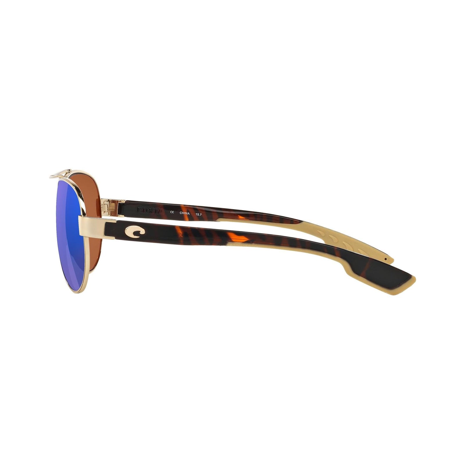 Costa Del Mar Sunglasses Loreto-64 OGMP Gold / Green Mirror 580P Polarized Lens