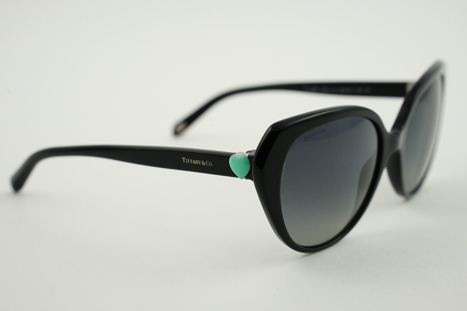 Tiffany & Co Sunglasses TF4088 8001T3 56mm Black / Grey Polarized Lens