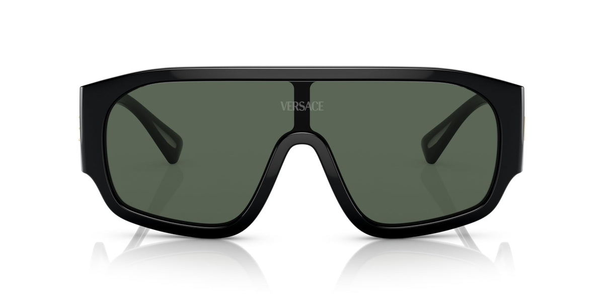 Versace Sunglasses VE4439 GB171 33mm Black / Dark Green Lens