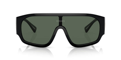 Versace Sunglasses VE4439 GB171 33mm Black / Dark Green Lens
