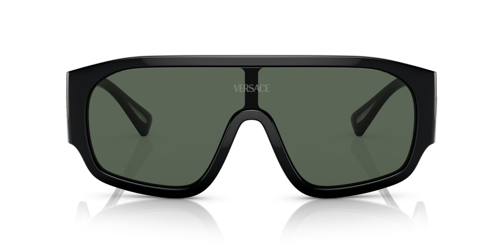 Versace Sunglasses VE4439 GB171 33mm Black / Dark Green Lens