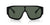 Versace Sunglasses VE4439 GB171 33mm Black / Dark Green Lens